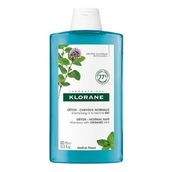 Klorane Șampon Detoxifiant pentru părul normal Menthe (Detox Shampoo) 400 ml