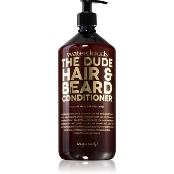 Waterclouds The Dude Hair & Beard Conditioner balsam pentru păr și barbă 1000 ml