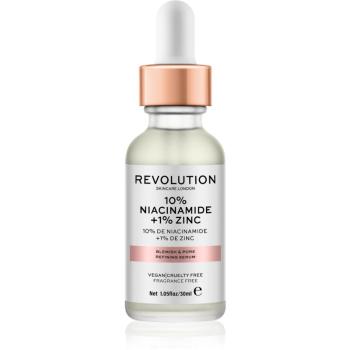 Revolution Skincare 10% Niacinamide + 1% Zinc ser pentru pori dilatati 30 ml