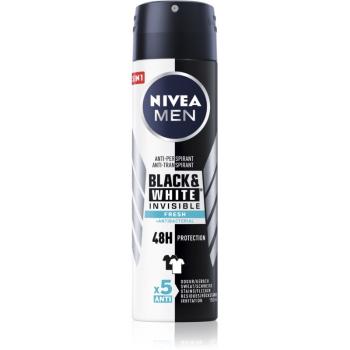 Nivea Men Invisible Black & White spray anti-perspirant Fresh 150 ml