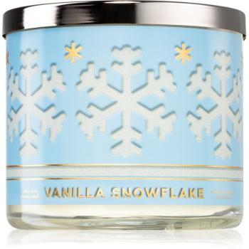 Bath & Body Works Vanilla Snowflake lumânare parfumată 411 g