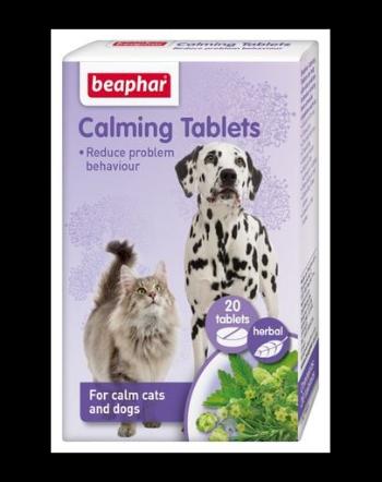 BEAPHAR Calming tablete cu efect antistres caini si pisici 20 tab.