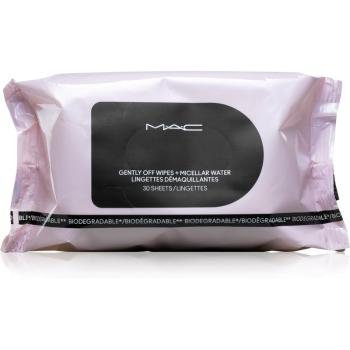 MAC Cosmetics  Gently Off Wipes + Micellar Water șervețele demachiante pentru make-up 30 buc