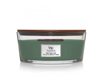 WoodWick Lumânare parfumată Mint Leaves & Oak 453,6 g