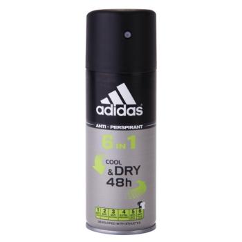 Adidas 6 in 1 Cool & Dry deospray pentru bărbați 150 ml