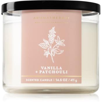 Bath & Body Works Vanilla and Patchouli lumânare parfumată 411 g
