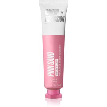 Makeup Obsession Liquid Blush fard de obraz lichid culoare Pink Sand 15 ml