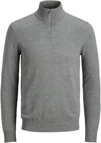 Jack&Jones Pulover pentru bărbați JJEEMIL 12189339 Grey Melange S