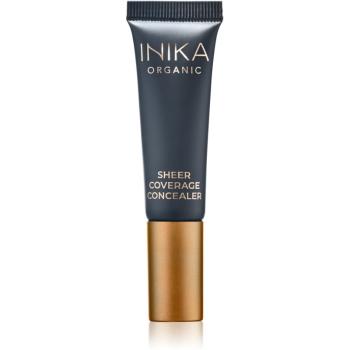 INIKA Organic Sheer Coverage Corector cremos impotriva pungilor de sub ochi culoare Vanilla 10 ml