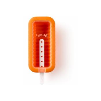 Formă din silicon pentru înghețată Lékué Iconic, portocaliu