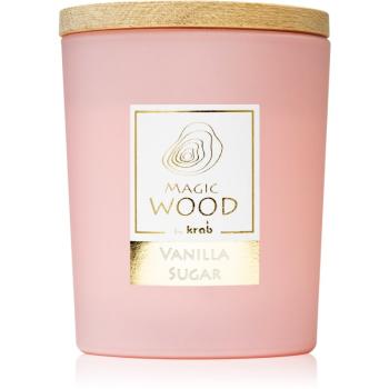 Krab Magic Wood Vanilla Sugar lumânare parfumată 300 g