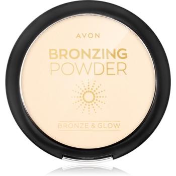 Avon Bronze & Glow pudra bronzanta culoare Golden Bronze 13,5 g