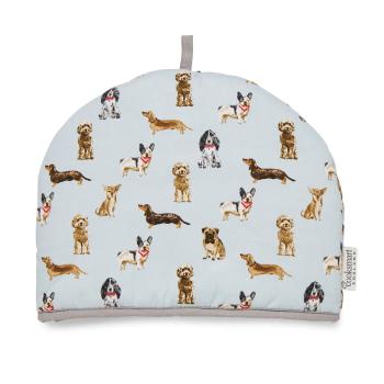 Capac din bumbac pentru ceainic Cooksmart® Curious Dogs