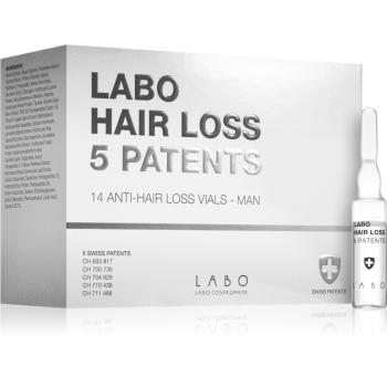 Labo Hair Loss 5 Patents tratament intensiv impotriva caderii parului pentru barbati 14x3,5 ml