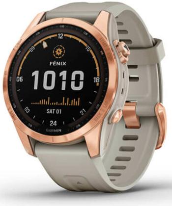 Garmin Garmin fenix 7S PRO Solar, Rose Gold/Sand SB 010-02539-11