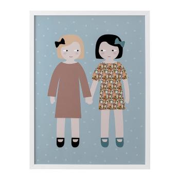 Poster de perete în ramă albă Bloomingville Mini Raha Frame, 32 x 42 cm