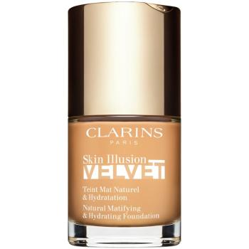 Clarins Skin Illusion Velvet machiaj lichid cu un finisaj mat cu efect de nutritiv culoare 112.5W 30 ml