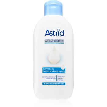 Astrid Fresh Skin lapte de curatare faciala  pentru reimprospatare pentru piele normală și mixtă 200 ml