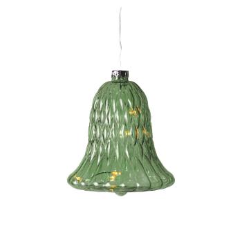 Decorațiune luminoasă verde ø 9 cm Luna  – Sirius