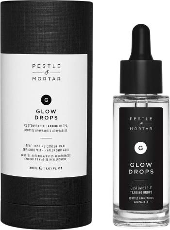 Pestle & Mortar Ser autobronzant pentru piele (Glow Drops) 30 ml