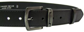 Penny Belts Curea din piele pentru bărbați 9-1-60 negru 90 cm