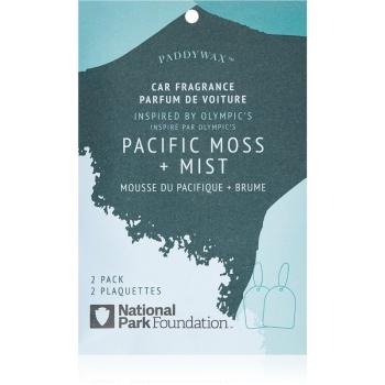 Paddywax Parks Pacific Moss & Mist parfum pentru masina 2 buc