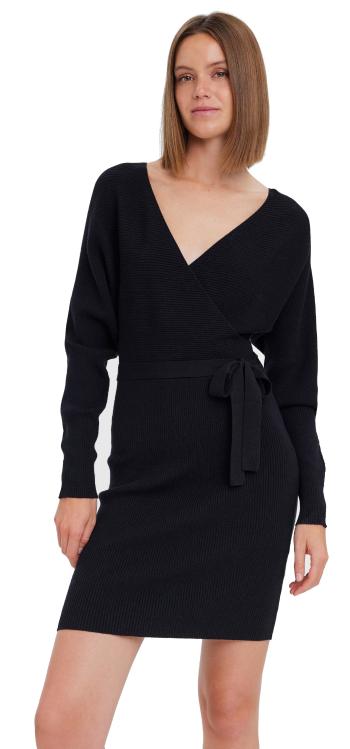 Vero Moda Rochie de damă VMHOLLYREM Regular Fit 10269251 Black XL