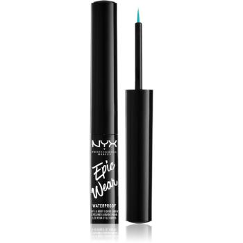 NYX Professional Makeup Epic Wear Metallic Liquid Liner gel contur ochi de lungă durată culoare 06 - Teal Metal 3,5 ml