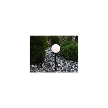 Lampadar solar LED pentru grădină Star Trading Globe Stick, ⌀ 15 cm