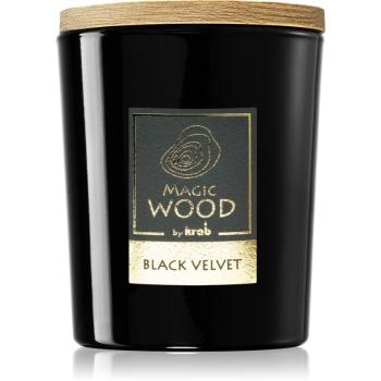 Krab Magic Wood Black Velvet lumânare parfumată 300 g
