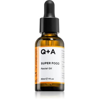 Q+A Super Food Ulei facial antioxidant pentru zi și noapte 30 ml
