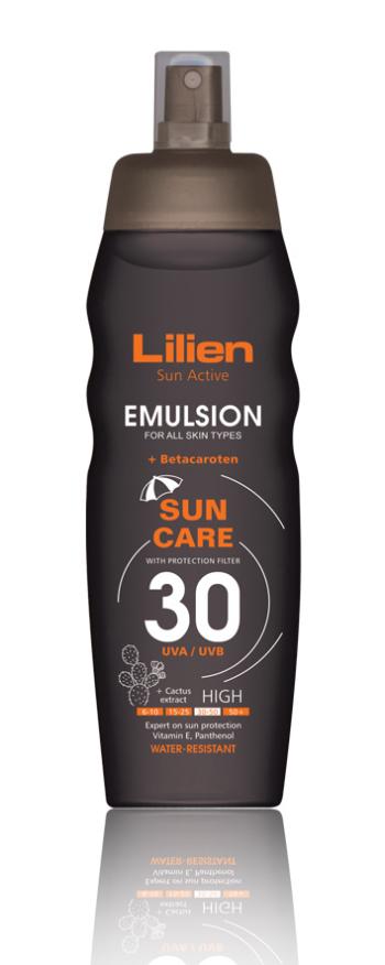 Lilien Emulsie transparentă pentru bronzare în spray (Emulsion) SPF 30 200 ml