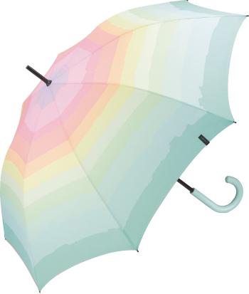 Esprit Umbrelă baston pentru femei Rainbow Dawn Long AC aquasplash 58601