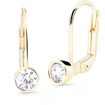 Cutie Diamonds Cercei fermecători din aur galben cu diamante DZ8017-55-00-X-1