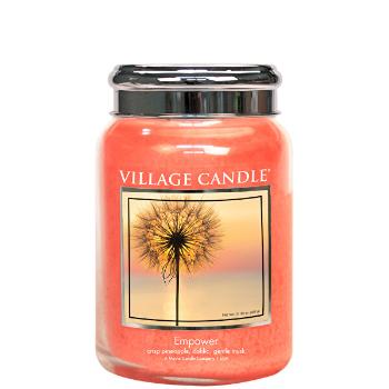 Village Candle Lumânare parfumată în sticlă Empower 602 g