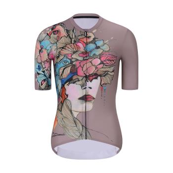 
                         Tricou de ciclism cu mânecă scurtă - MADAM FLOWER 
                