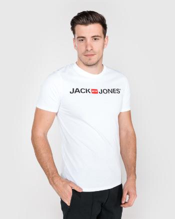 Jack & Jones Corp Tricou Alb