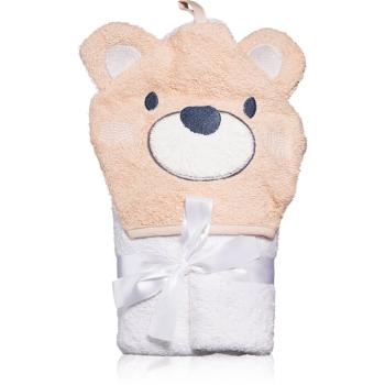 Babymatex Jimmy Bear prosop de baie cu glugă 80x80 cm