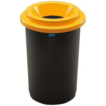 Coș de sortare deșeuri Aldotrade Eco Bin, 50 l, galben