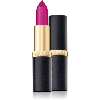 L’Oréal Paris Color Riche Matte ruj hidratant cu efect matifiant culoare 472 Purple Studs 3.6 g