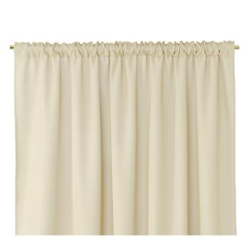 Draperie AmeliaHome Pleat, 140 x 250 cm, bej