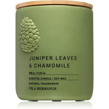 Vila Hermanos Juniper Leaves & Chamomille lumânare parfumată 500 g
