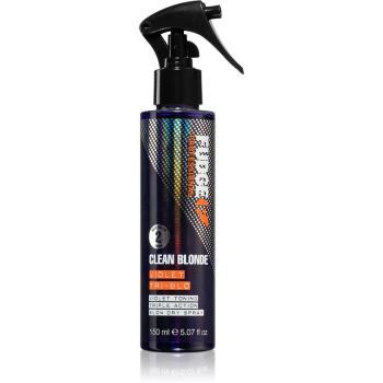 Fudge Clean Blonde Violet Tri-Blo spray contra tonurilor galbene pentru parul blond cu suvite 150 ml