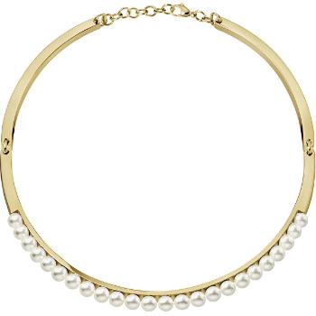 Calvin Klein Colier placat cu aur cu perle Circling KJAKJJ140100