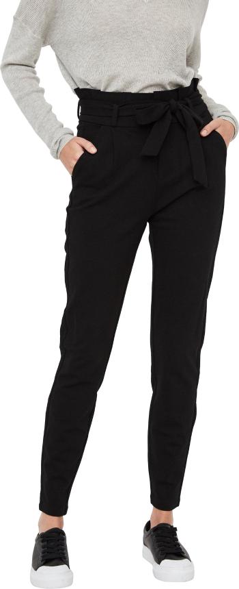 Vero Moda Pantaloni pentru femei VMEVA Loose Fit 10205932 Black L/32