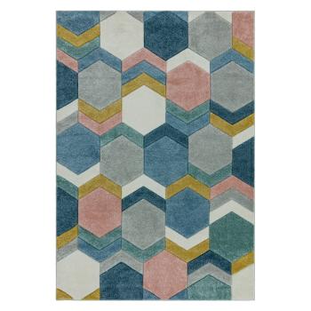 Covor Asiatic Carpets Hexagon Multi, 120 x 170 cm