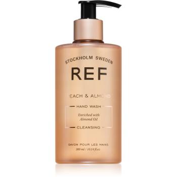 REF Hand Wash Săpun de lux hidratant de maini Peach & Almond 300 ml