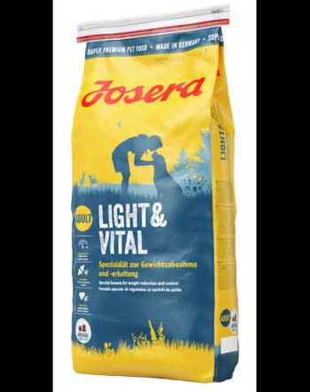 JOSERA Light &amp; Vital hrana uscata caini adulti supraponderali 900 g 5 + 1 GRATIS