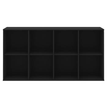 Sistem de rafturi modulare negru 136x69 cm Mistral Kubus - Hammel Furniture