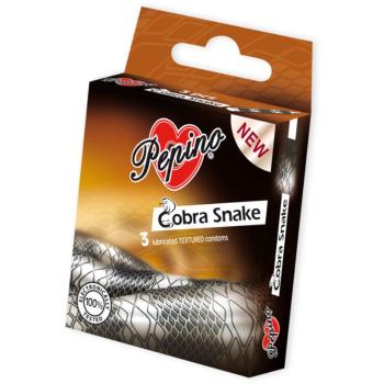 Pepino Cobra Snake prezervative 3 buc